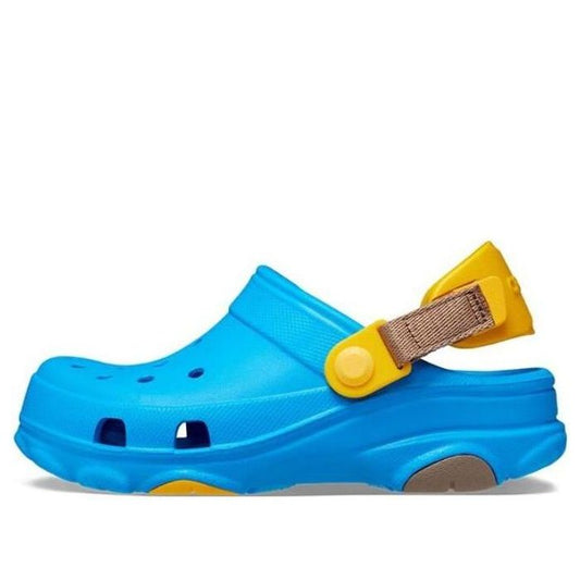 (GS) Crocs All Terrain Lined Clog 'Blue Yellow' 206747-456